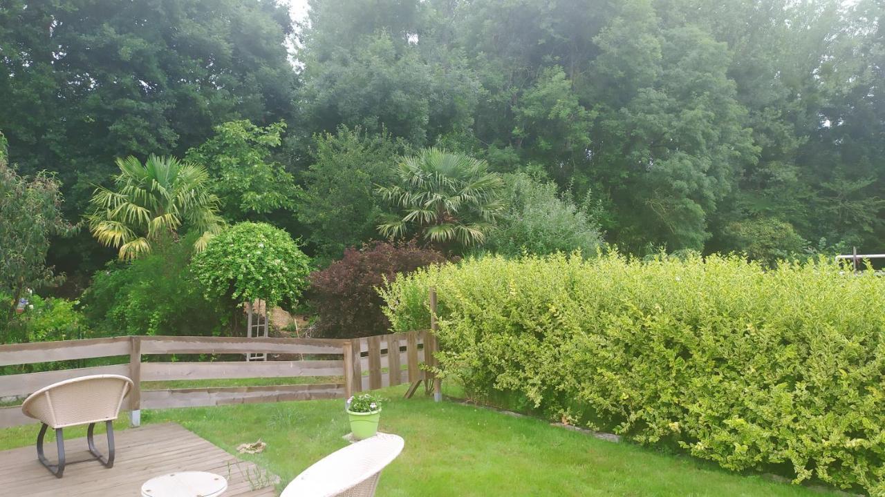 Villa Au Coeur Du Jardin La Boussac Esterno foto